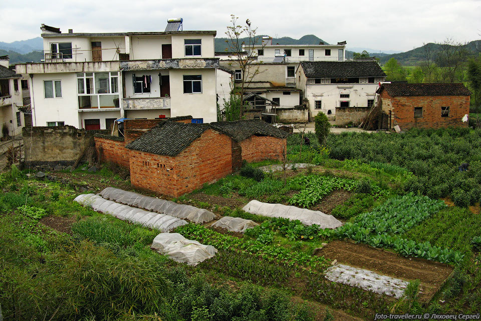 Огород в деревне Ченгкунь