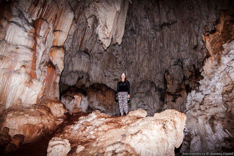 Один из залов пещеры Хулик