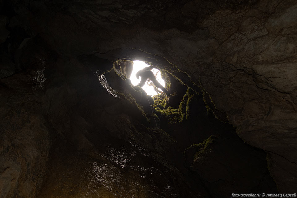 Колодец пещеры Галочка-1