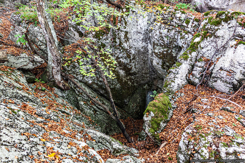 Воронка пещеры К13 (4445/3417-43)