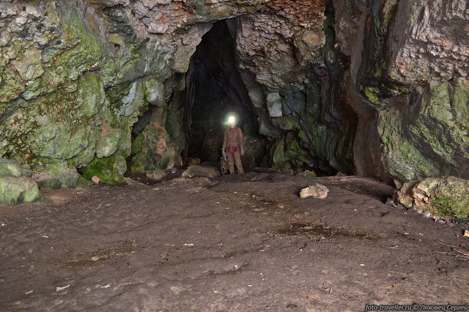Привходовой грот пещеры МАН