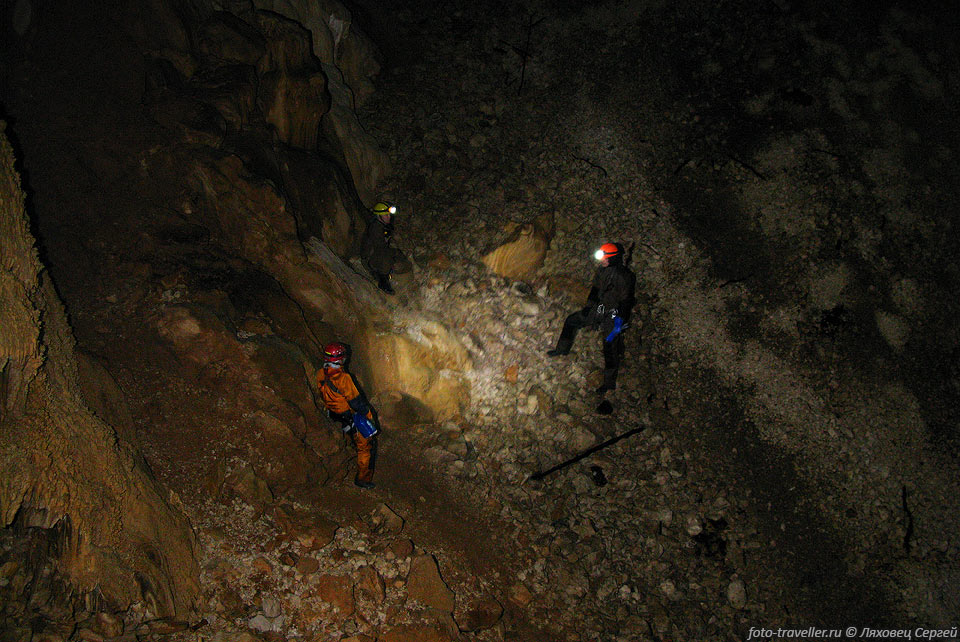 В пещере Кара-Мурза
