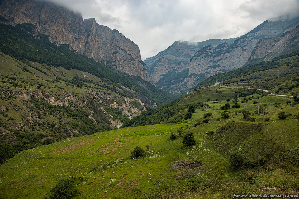 Долина реки Черек Балкарский
