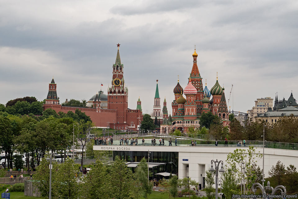 Московский Кремль и Собор Василия Блаженого