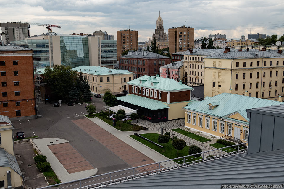 Вид с крыши офиса Яндекса