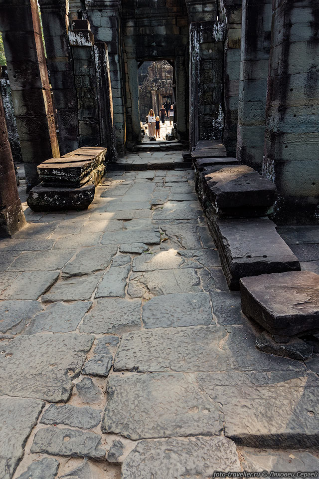 В храме Бантеай Кдей (Banteay Kdey).