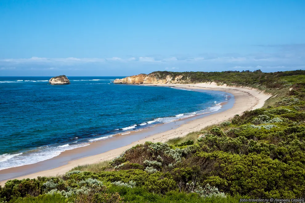 Залив Островов (Bay of Islands) расположен в Прибрежном парке
Залив островов (Bay of Islands Coastal Park)