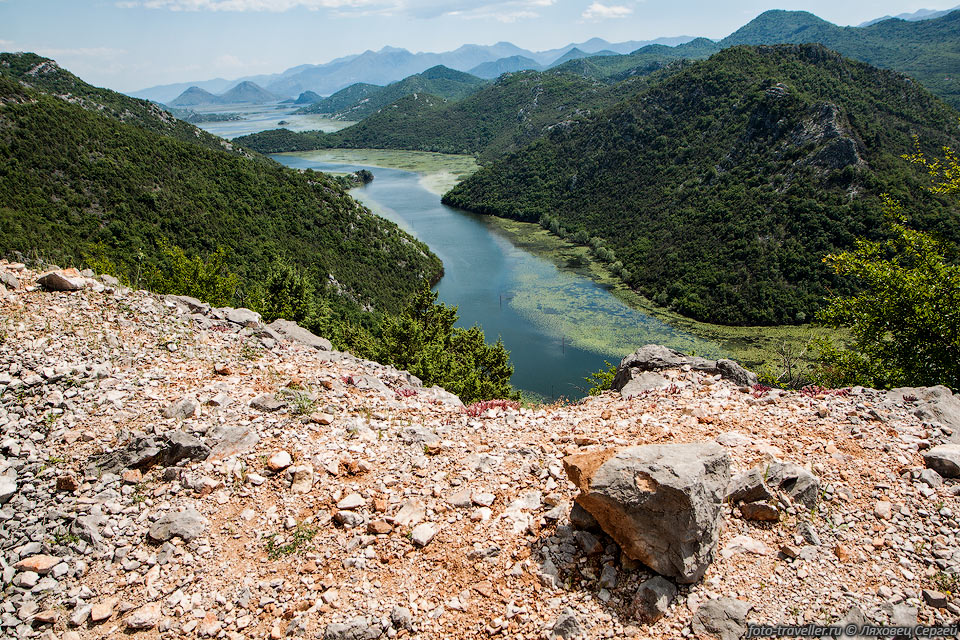 Вода Скадарского озера полностью обновляется 2 раза в год