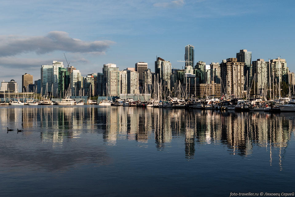 Ванкувер выглядит как город будущего