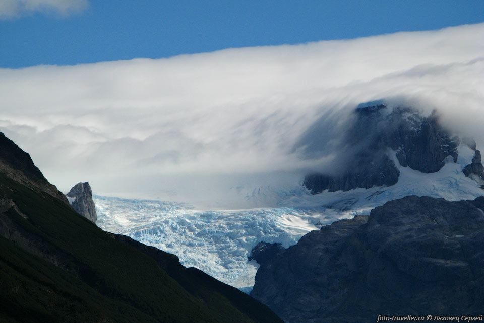 Ледник Диксон (Glaciar Dickson). 
Длинна ледника 10 км, площадь 71 км2.