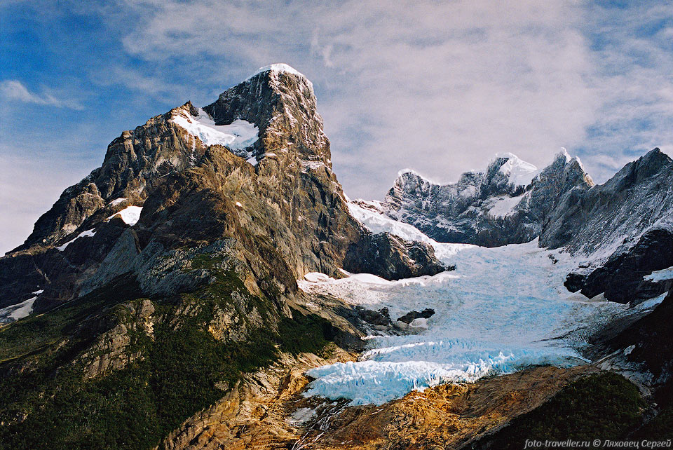 Ледники Патагонии имеют площадь 17000 км2
