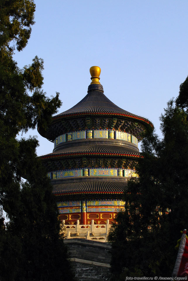 Один из символов Пекина - Храм Неба (Tiantan, Тяньтань).