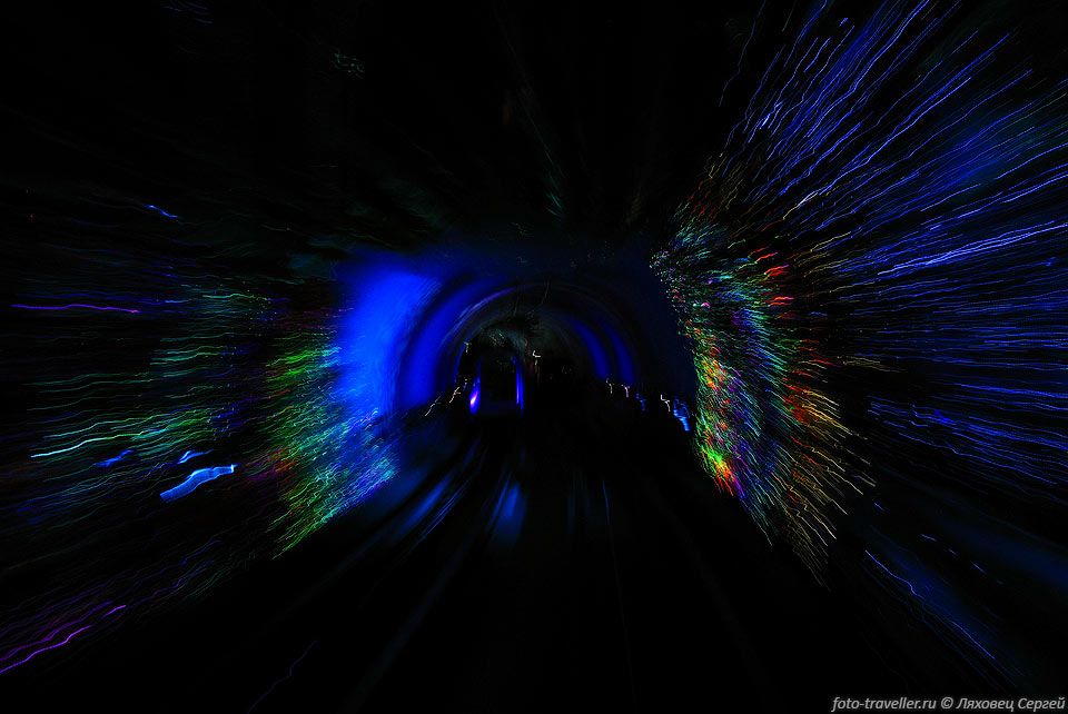 Туннель под рекой в Шанхае.