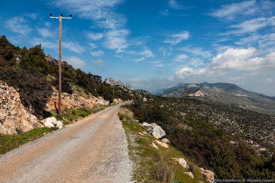 Дорога вдоль Киренийских гор