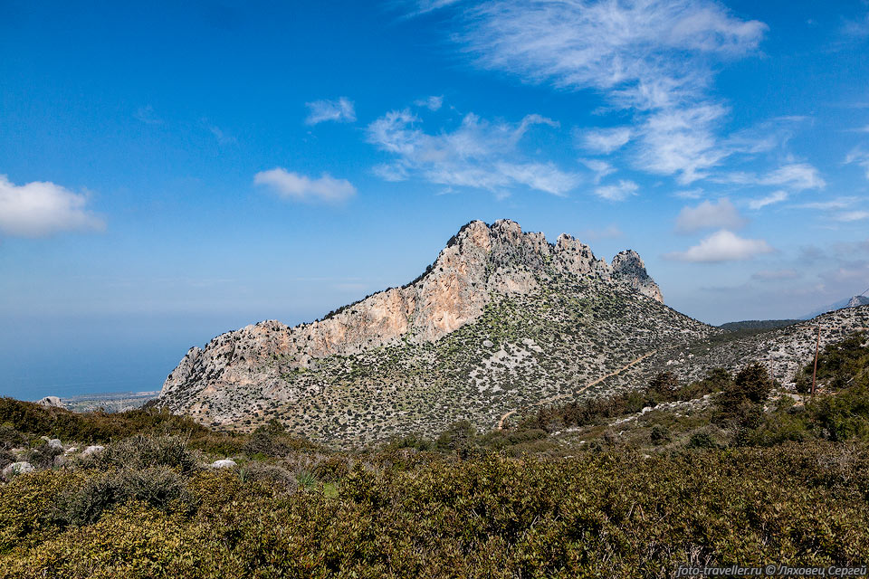 Гора Пентадактилос (Pentadaktylos Mountain) - входит в горный 
хребет Кирения.
Гора получила такое название, потому что напоминает пять пальцев, что является значением 
слова Pentadaktylos.
В течение июля 1995 года в результате пожара был сожжен лес на горе.