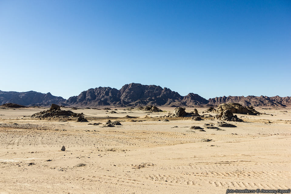 Пустынные горы Египта