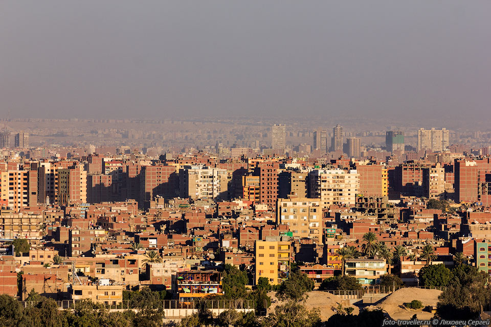 Плотная городская застройка в Египте
