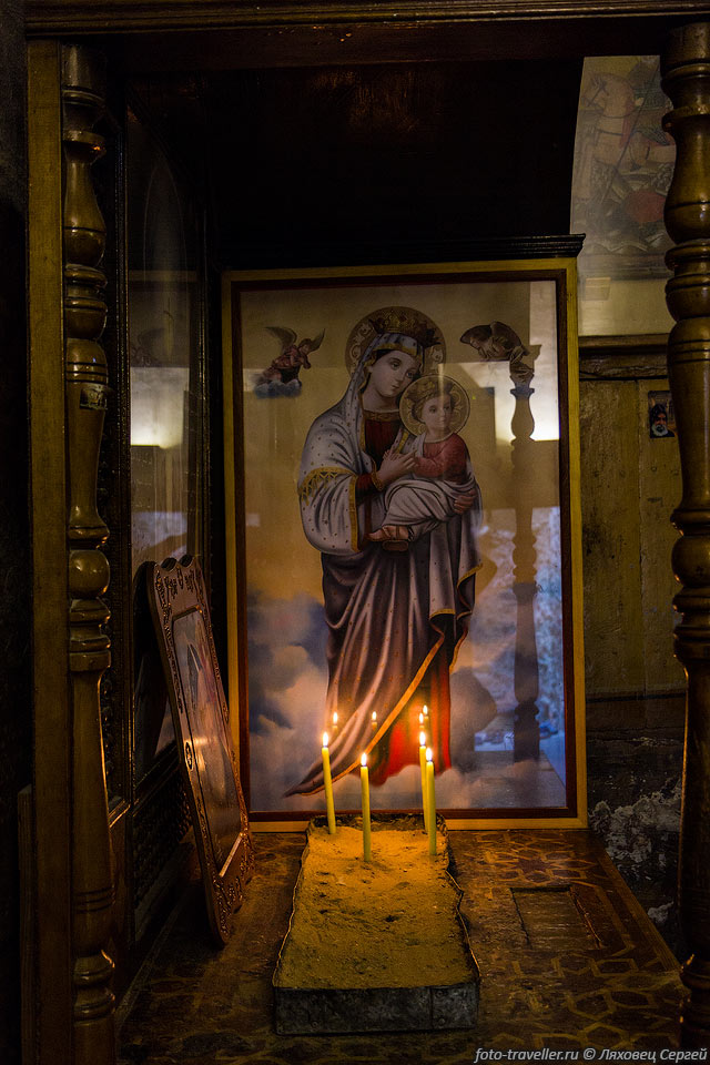 Икона в монастыре Святого Павла Фивейского