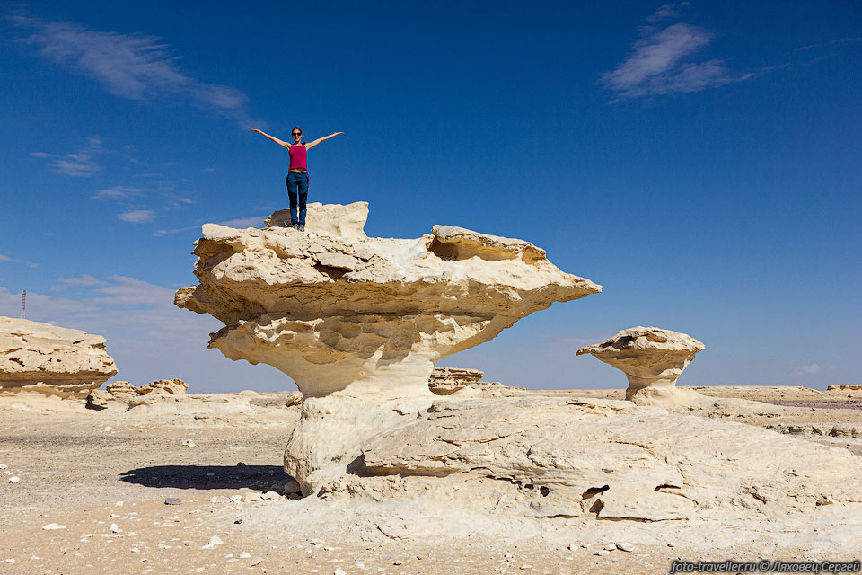 Каменные грибы в Египте