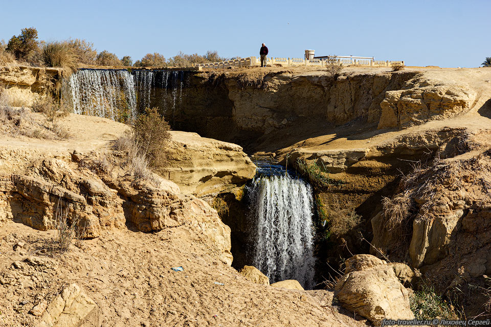 Водопады в Вади эль-Райан
