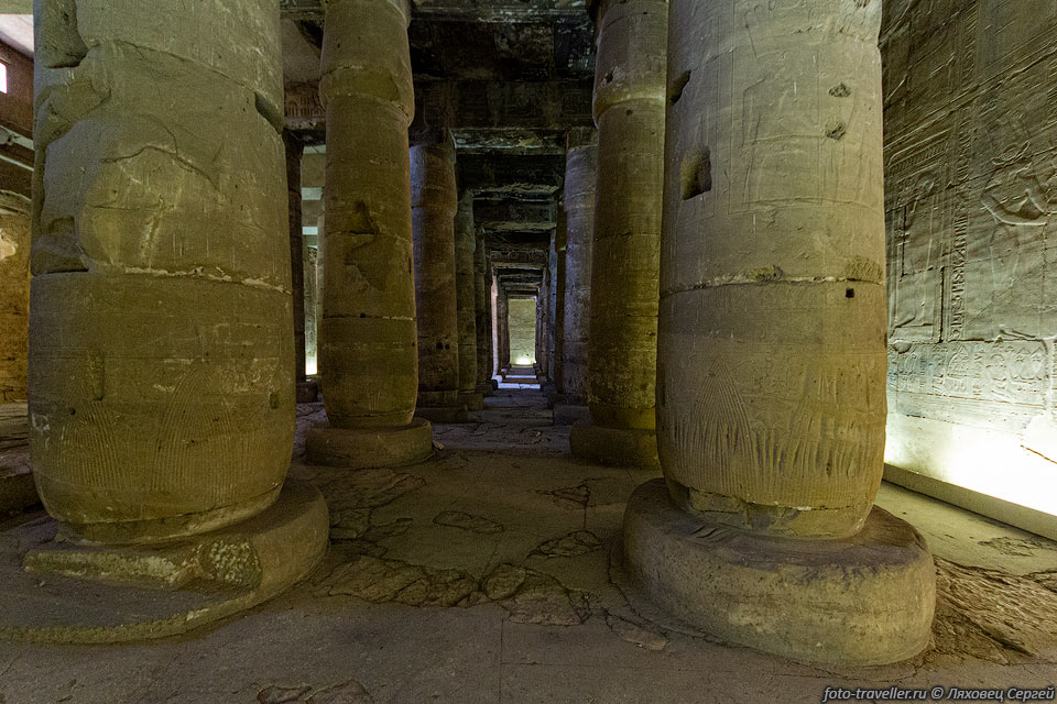 Храм Сети I после реставрационных работ стал одним из самых полных, 
уникальных и красивых храмов в Египте