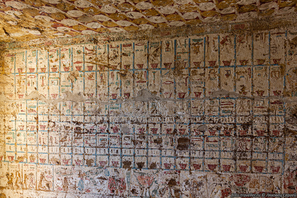 Рисунки в скальных храмах горы Джебель эль-Сильсила (Rock temples 
of Gebel el-Silsila)