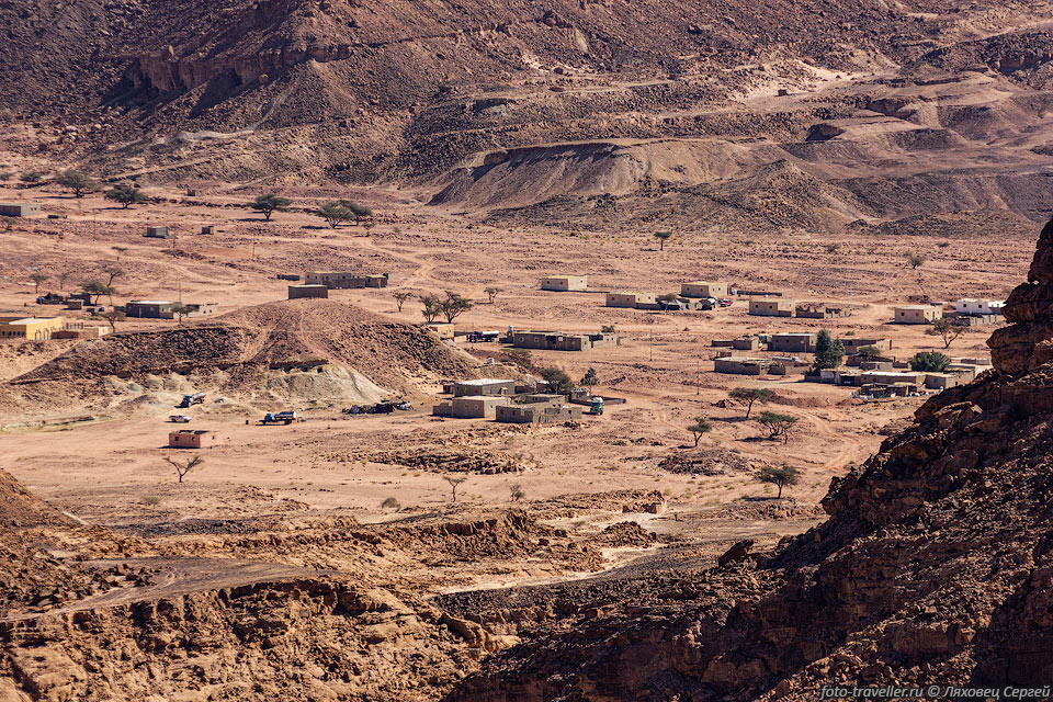 Поселок бедуинов в Вади Мукаттаб