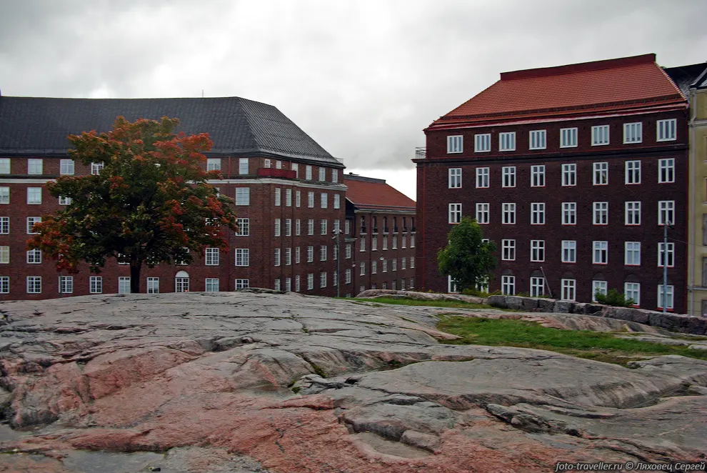В центре Хельсинки (Helsinki), столины Финляндии
