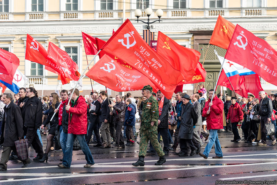 Парад Победы 9 мая в Санкт-Петербурге