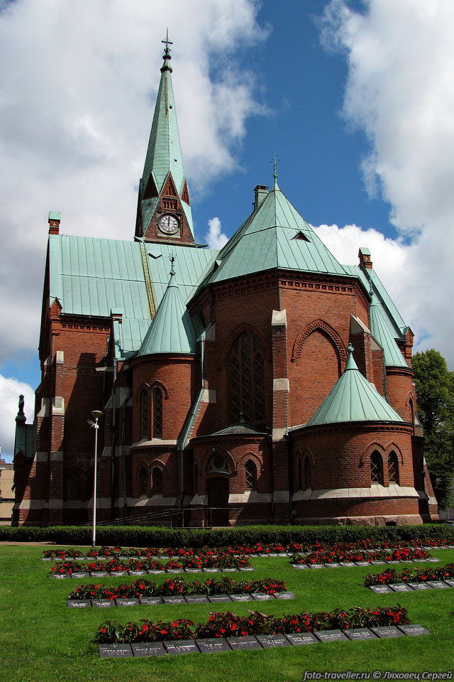 Городской собор в Котке (Kotka).
Построен в конце 19 века.