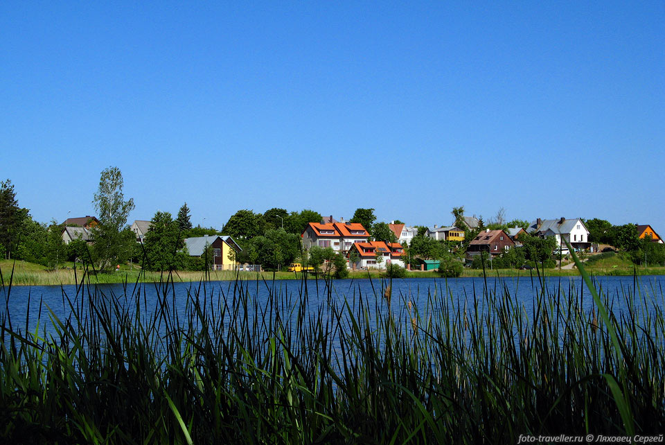 Озеро в пригороде Вильнюса