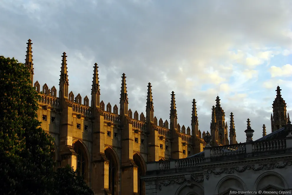 Часовня Королевского колледжа (Kings College).
Это один из самых красивых колледжей.