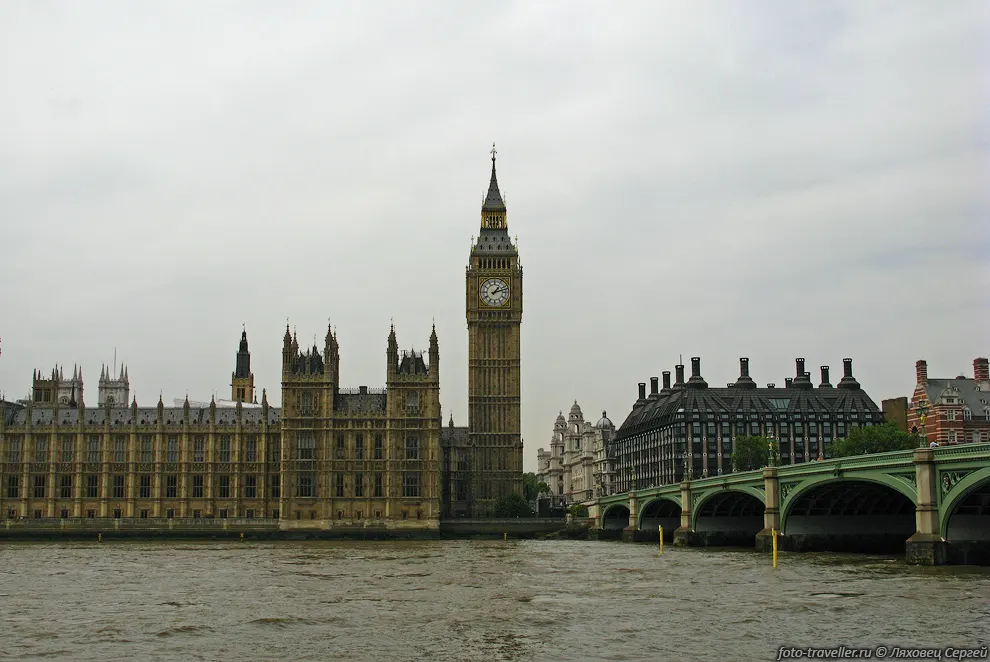 Знаменитый Биг-Бен (Big Ben).