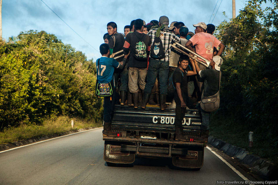 Общественный транспорт в Гватемале