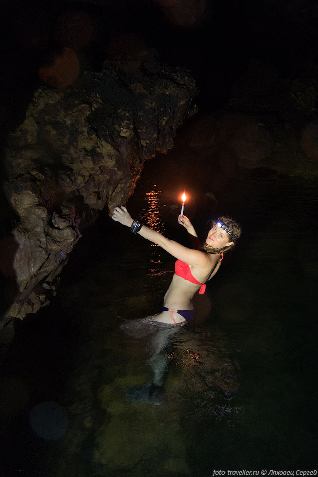 В пещере Куэва-дель-рио