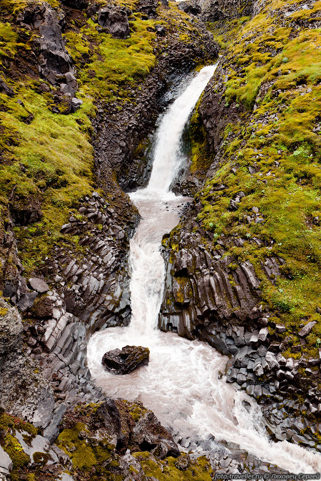 Водопад Klukkufoss
