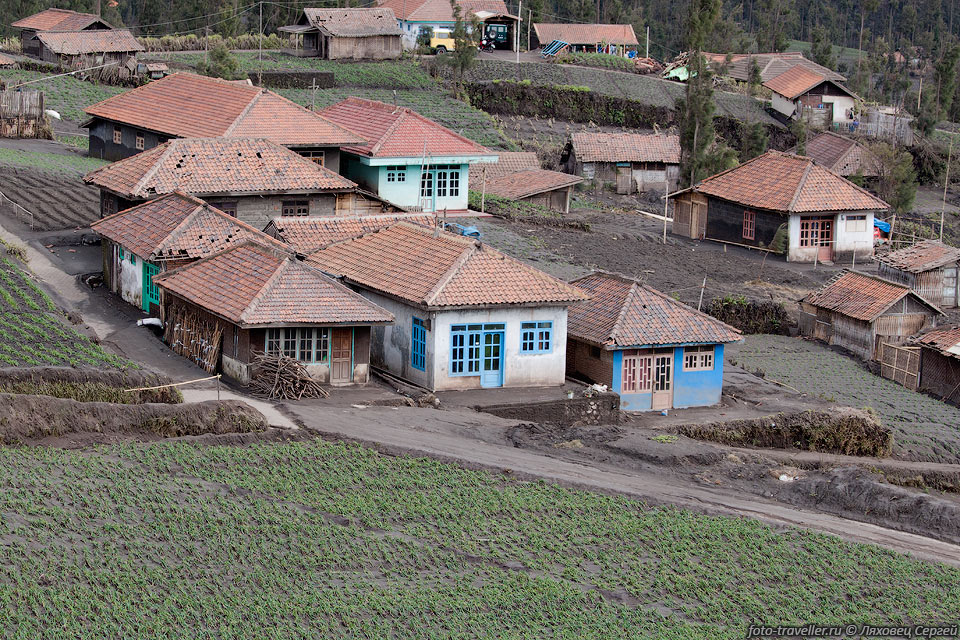 Черепичные дома в поселке Семоро Лаванг