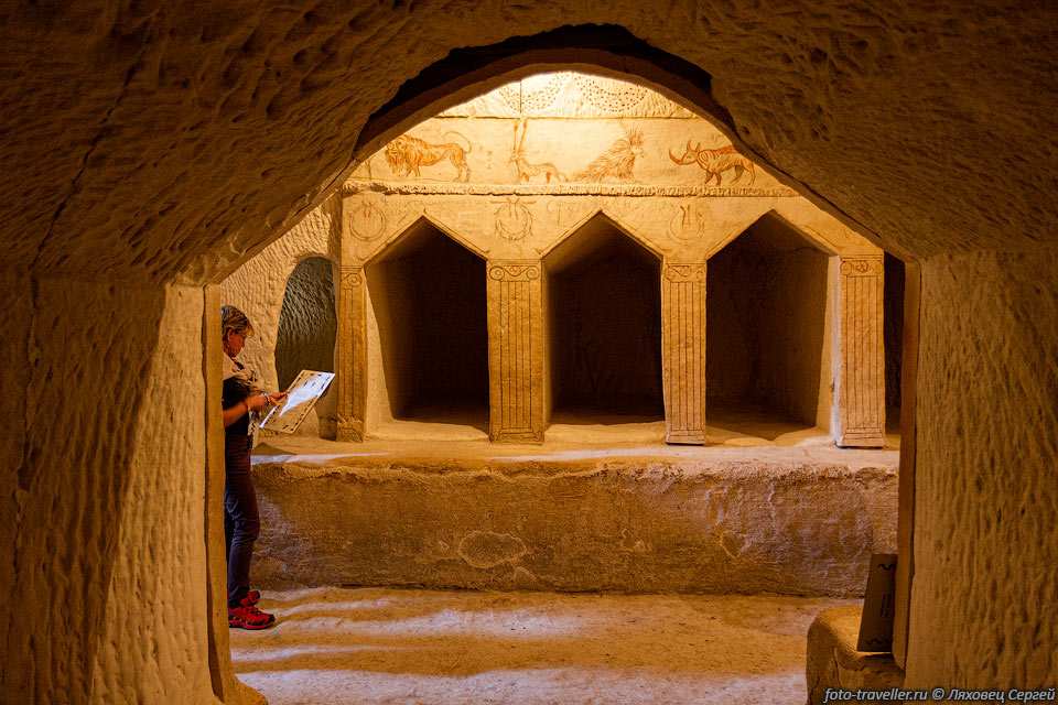Погребальная пещера сидонян (Sidonian Caves) в парке Бейт-Гуврин-Мареша.

Их несколько штук, основная была закрыта.