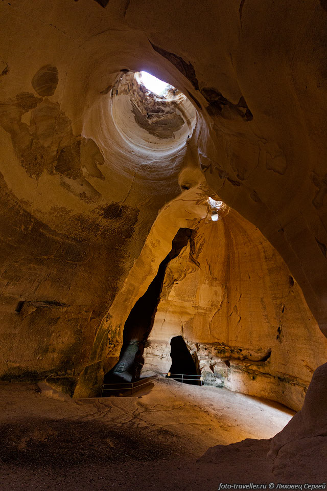 Пещеры Колокола в парке Бейт-Гуврин-Мареша
