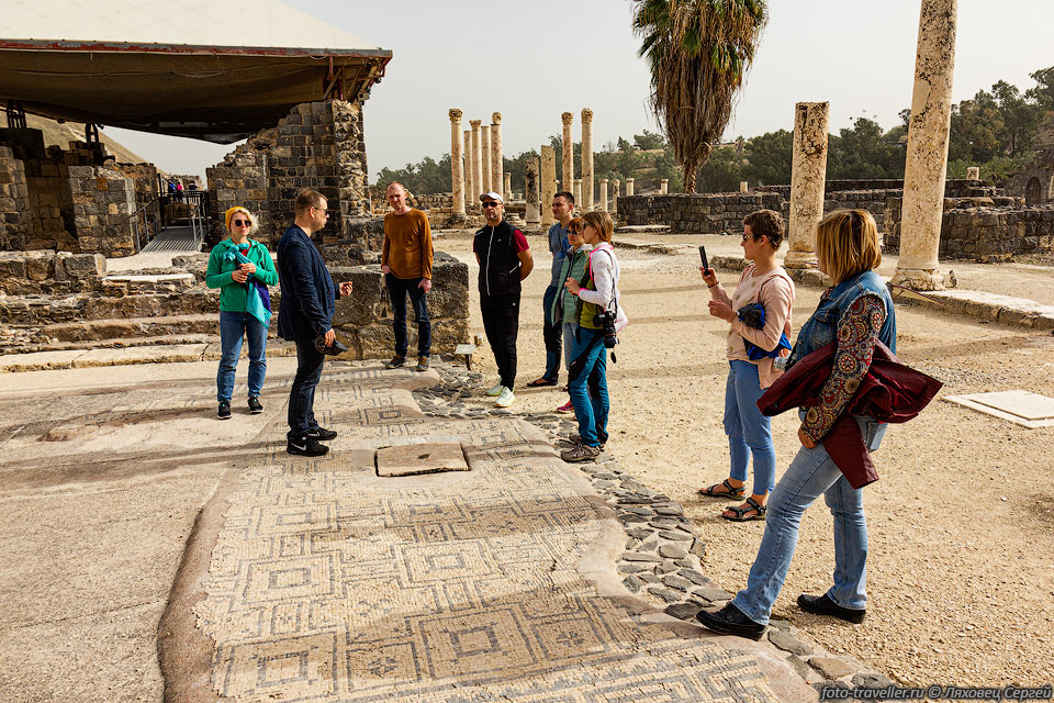 Древний город Скифополь (Бейт-Шеан) имел важное географическое 
положение на стыке долины Харод и долины Иордана