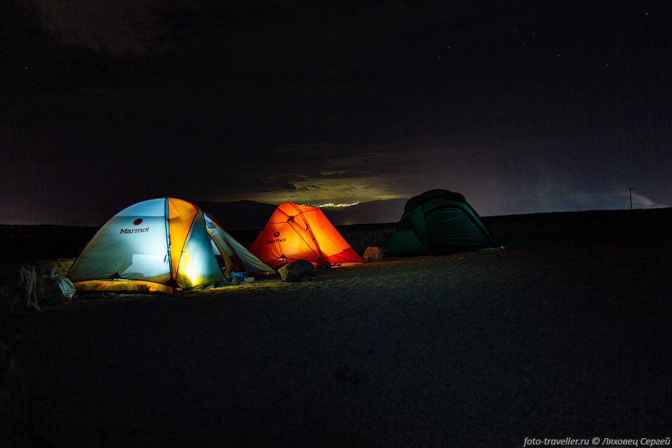 Лагерь 9 в бесплатном кемпинге возле каньона Нахаль Працим