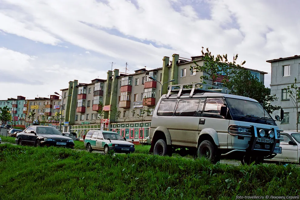 Улица в Петропавловске-Камчатском.