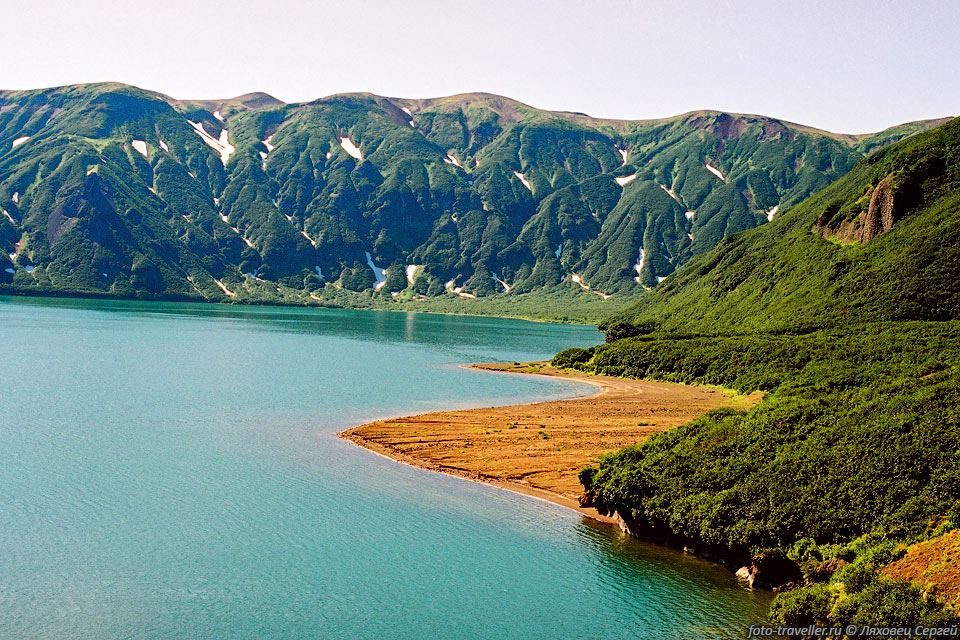 Кромка кальдеры над озером Ключевое