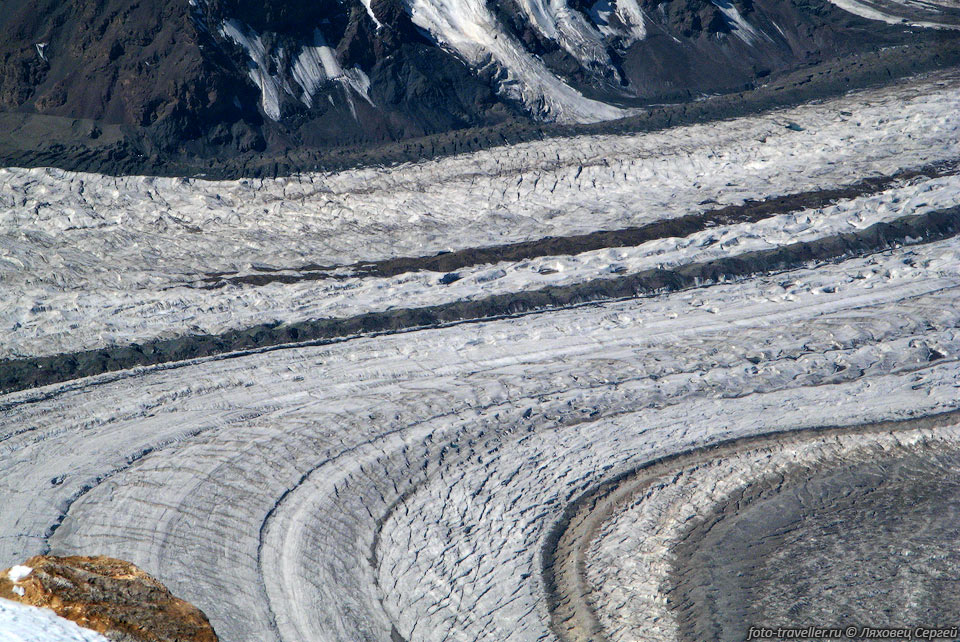 Между хребтами Тенгритаг и Кокшаалтау течет ледник Южный Иныльчек.

Длина его превышает 60 км.