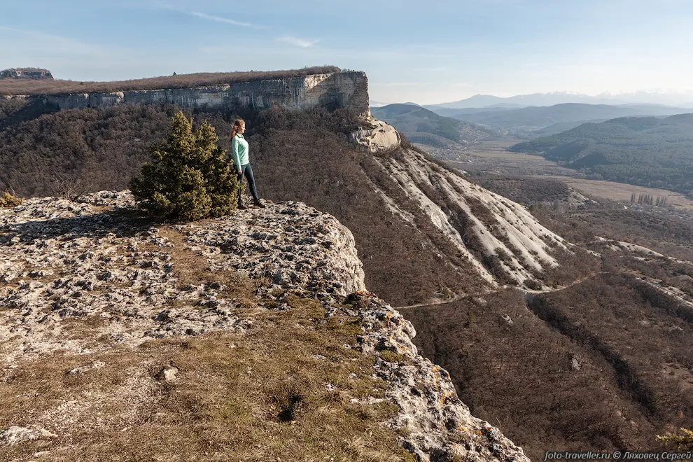 Край плато Пычки-Кая-Баш
