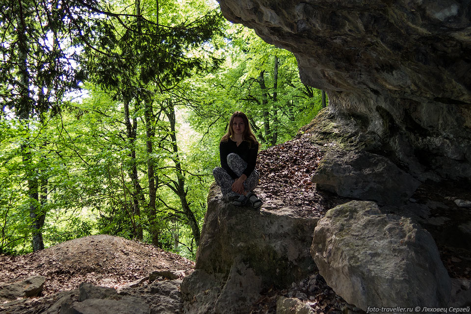 Вход в пещеру Данильча-Коба