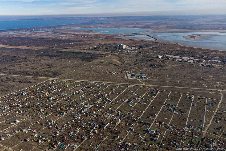 Дачи, Крымская АЭС и Акташское солёное озеро
