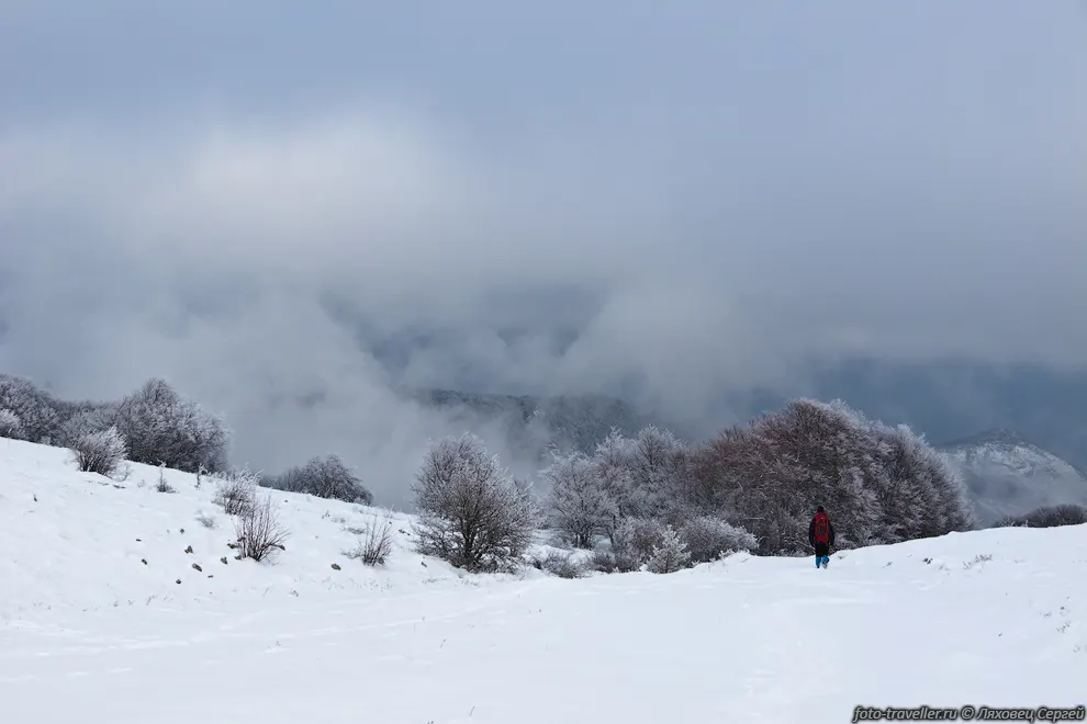 Спуск с Бабугана