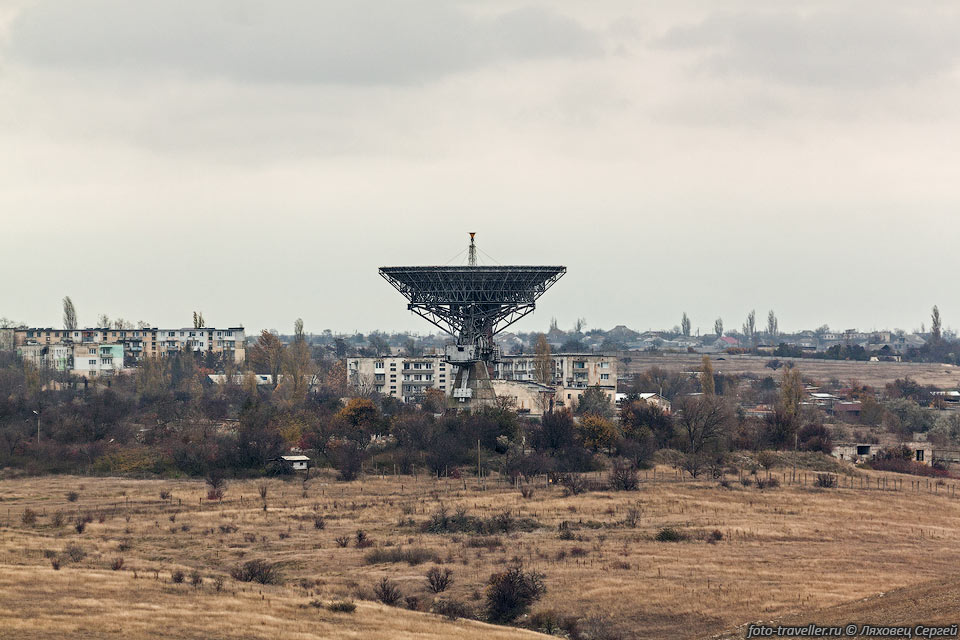  Радиотелескоп в Школьном (ТНА-400).