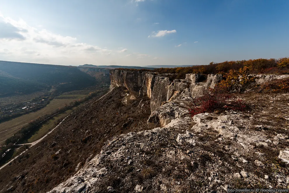 Край плато Пычки-Кая-Баш